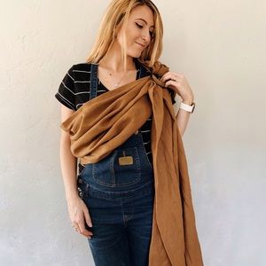 Linen Ring Sling Baby Carrier